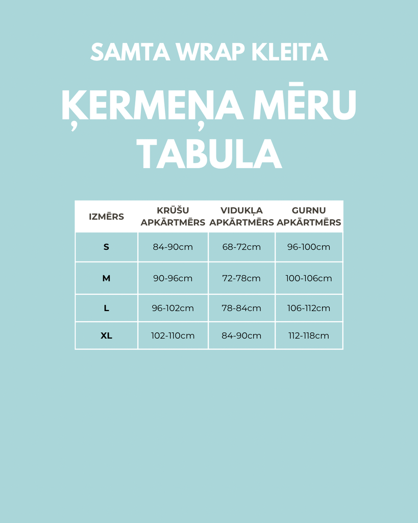 SAMTA WRAP KLEITA - LUKSUS RETRO AKCENTS
