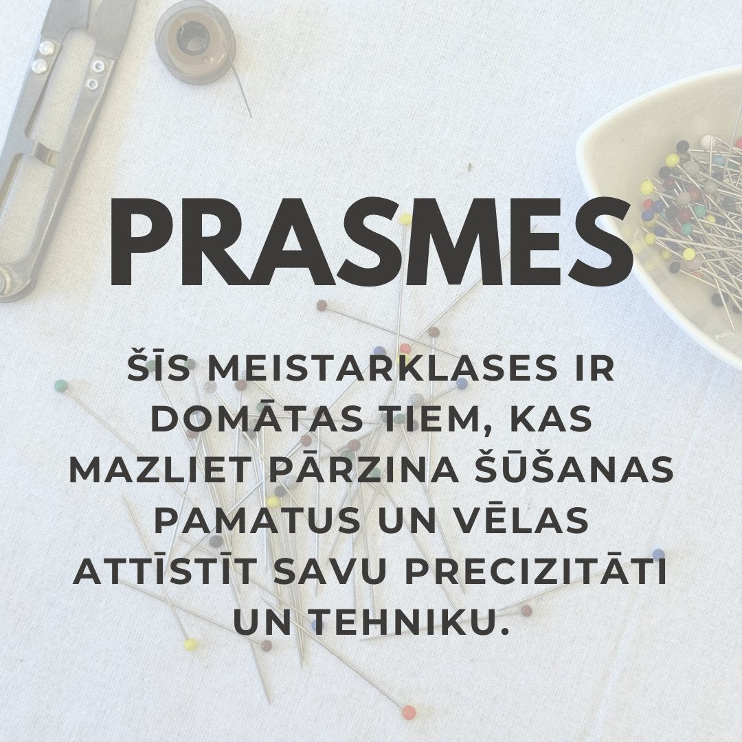 Online meistarklases ar pamatzināšanām